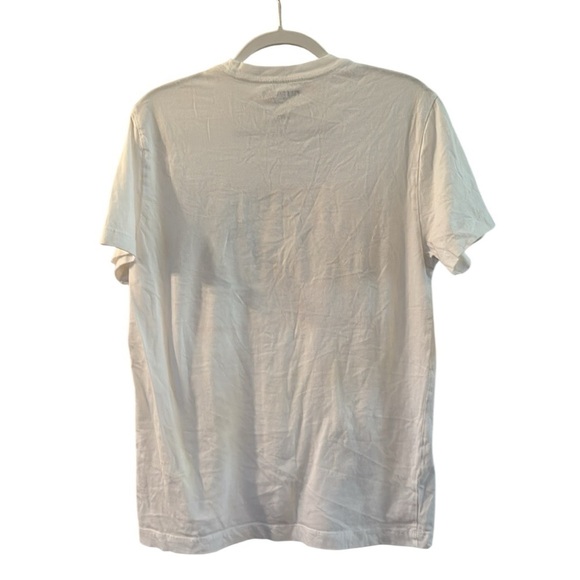 True Religion Buddha Graphic White and Orange Short Sleeve Tee size Large - Picture 4 of 4